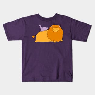 Lion and Bronto Kids T-Shirt